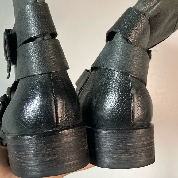 Treasure & Bond Women's Black Ankle zip up Boots 10 - Picture 6 of 9